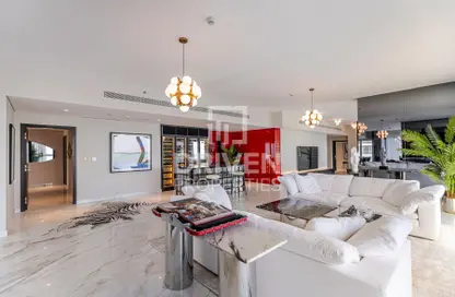 شقة - 3 غرف نوم - 5 حمامات للبيع في جراند بلو تاور 2 - إعمار بيتشفرونت - دبي هاربور - دبي