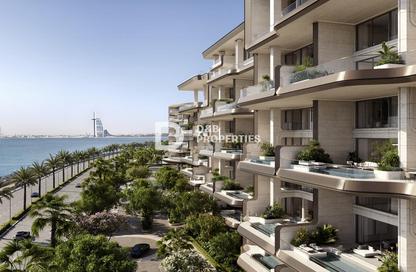 Apartment - 3 Bedrooms - 4 Bathrooms for sale in The Alba Residences by Omniyat Building 2 - The Alba Residences by Omniyat - The Crescent - Palm Jumeirah - Dubai