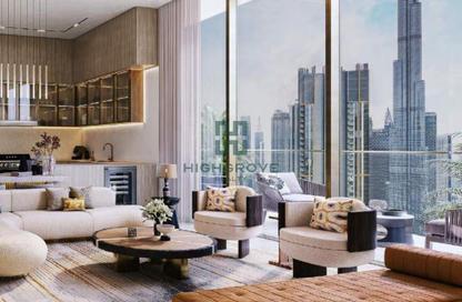 Apartment - 1 - 2 for sale in St. Regis Residences Financial Center Road - Downtown Dubai - Dubai