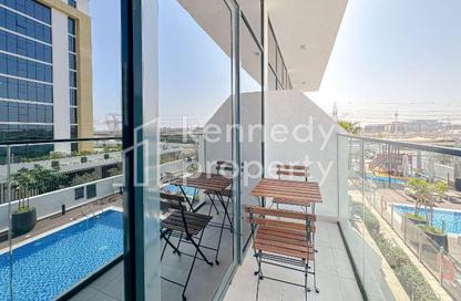 Apartment - Studio - 1 Bathroom for rent in Azizi Riviera 29 - Azizi Riviera - Meydan One - Meydan - Dubai
