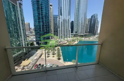 Apartment - Studio - 1 Bathroom for rent in Lake View Tower - JLT Cluster B - Jumeirah Lake Towers - Dubai