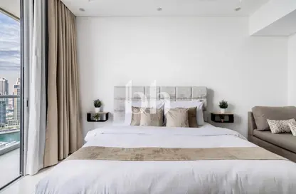 شقة - 1 حمام للايجار في ويفز تاور - الخليج التجاري - دبي