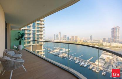 شقة - 2 غرف نوم - 2 حمامات للايجار في برج Marina Vista 2 - مارينا فيستا - إعمار بيتشفرونت - دبي هاربور - دبي