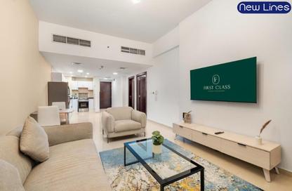 Apartment - 1 Bedroom - 2 Bathrooms for rent in Frankfurt Sports Tower - Dubai Sports City - Dubai