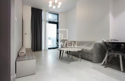 Apartment - 1 - 2 for rent in The V Tower - Dubai Land Residence Complex - Dubai