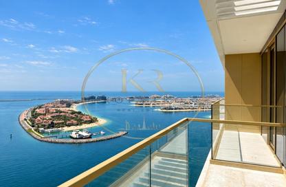 Apartment - 2 - 2 for rent in Grand Bleu Tower 2 - Grand Bleu - Emaar Beachfront - Dubai Harbour - Dubai