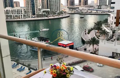 Apartment - 1 Bedroom - 2 Bathrooms for rent in Marina View Tower A - Marina View - Dubai Marina - Dubai