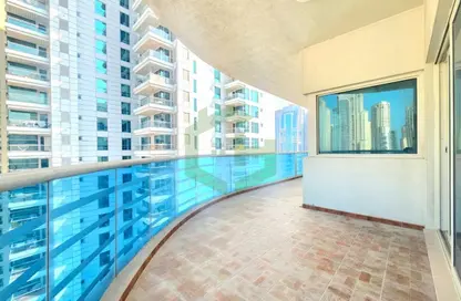 Apartment - 2 Bedrooms - 3 Bathrooms for rent in Cascades Tower - Dubai Marina - Dubai