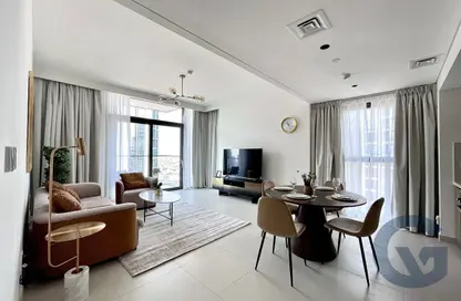 شقة - 2 غرف نوم - 2 حمامات للايجار في برج التاج - وسط مدينة دبي - دبي