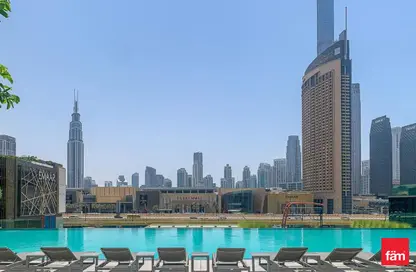 Apartment - 1 Bedroom - 1 Bathroom for rent in Downtown Views II Tower 1 - Downtown Views II - Zabeel 2 - Zabeel - Dubai