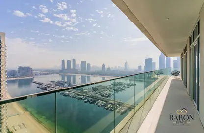 Apartment - 3 Bedrooms - 3 Bathrooms for rent in Sunrise Bay Tower 1 - Sunrise Bay - EMAAR Beachfront - Dubai Harbour - Dubai