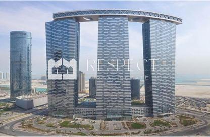 Apartment - 2 Bedrooms - 3 Bathrooms for rent in The Gate - Masdar City - Abu Dhabi