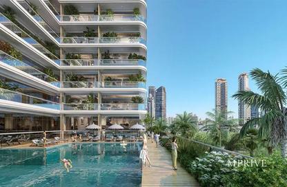 Apartment - 1 - 2 for sale in Forest City Tower - Majan - Dubai