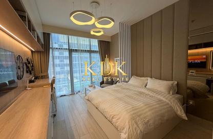 Apartment - Studio - 1 Bathroom for rent in Azizi Riviera 25 - Azizi Riviera - Meydan One - Meydan - Dubai