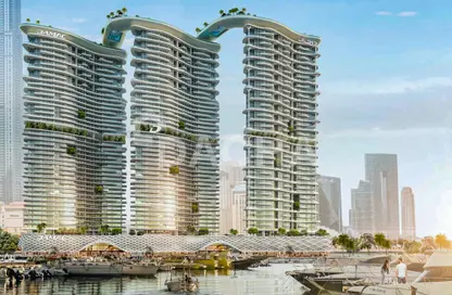 شقة - غرفة نوم - 2 حمامات للبيع في بناية بي - داماك باي - دبي هاربور - دبي