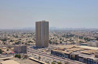 شقة - 1 - 2 للايجار في برج المدينة ب1 - أبراج سيتي - النعيمية 3 - النعيمية - عجمان