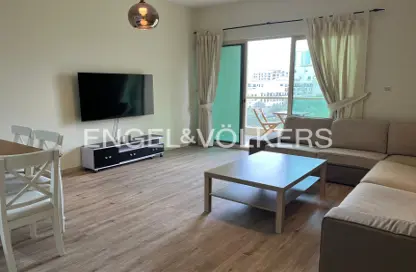 شقة - غرفة نوم - 1 حمام للايجار في الظفرة 1 - الظفرة - جرينز - دبي