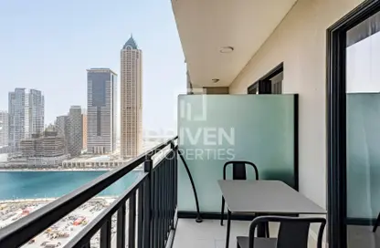 شقة - غرفة نوم - 1 حمام للايجار في برج زادا - الخليج التجاري - دبي