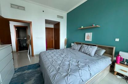 Apartment - 1 Bedroom - 2 Bathrooms for rent in Ocean Heights - Dubai Marina - Dubai