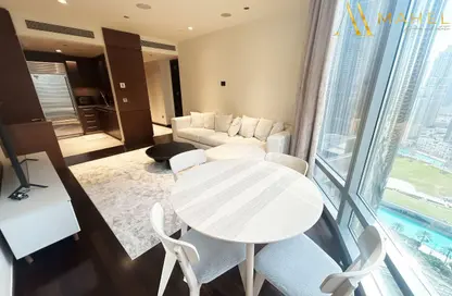 شقة - غرفة نوم - 2 حمامات للايجار في برج خليفة - برج خليفة - وسط مدينة دبي - دبي