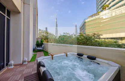 Apartment - 3 Bedrooms - 4 Bathrooms for rent in Podium Villas - South Ridge - Downtown Dubai - Dubai