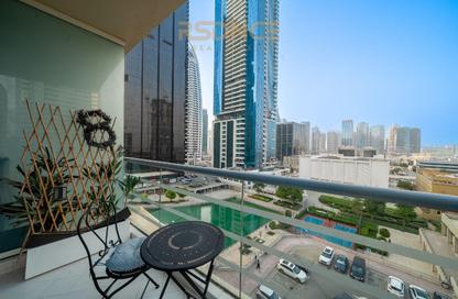 Apartment - 1 - 2 for rent in Concorde Tower - JLT Cluster H - Jumeirah Lake Towers - Dubai