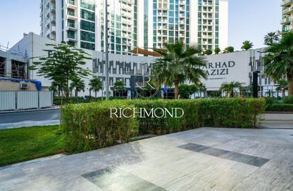 Retail - Studio - 2 Bathrooms for rent in Farhad Azizi Residence - Dubai Healthcare City 2 - Al Jaddaf - Dubai