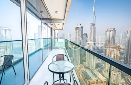 Apartment - 1 Bedroom - 2 Bathrooms for rent in Paramount Tower Hotel  and  Residences - Business Bay - Dubai