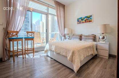 Apartment - 2 - 3 for rent in Sanibel Tower - Park Island - Dubai Marina - Dubai