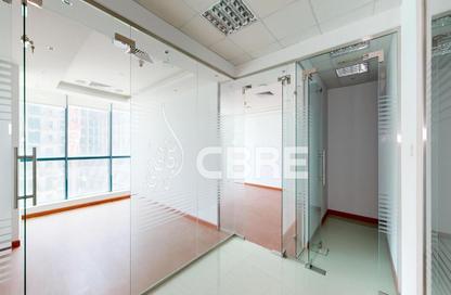Office Space - Studio - 1 Bathroom for rent in Jumeirah Bay Towers - JLT Cluster X - Jumeirah Lake Towers - Dubai