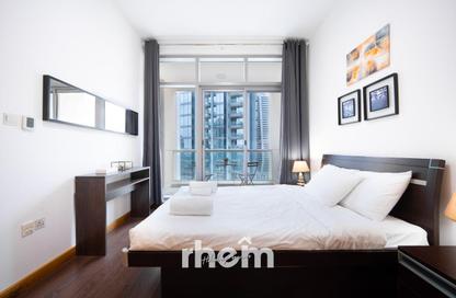Apartment - 1 Bedroom - 2 Bathrooms for rent in Iris Blue - Dubai Marina - Dubai