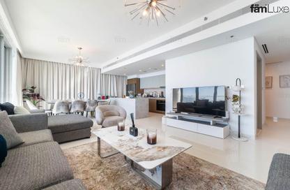 Apartment - 3 Bedrooms - 3 Bathrooms for sale in Beach Isle Tower 2 - Beach Isle - Emaar Beachfront - Dubai Harbour - Dubai