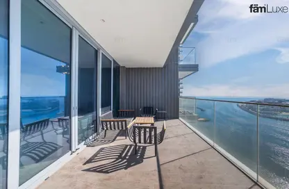 Apartment - 3 Bedrooms - 3 Bathrooms for sale in Beach Isle Tower 2 - Beach Isle - Emaar Beachfront - Dubai Harbour - Dubai