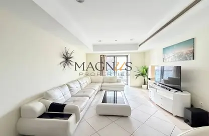 شقة - 2 غرف نوم - 2 حمامات للايجار في برج الأميرة - دبي مارينا - دبي