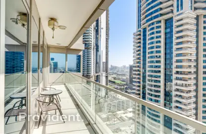 شقة - غرفة نوم - 2 حمامات للايجار في أوشن هايتس - دبي مارينا - دبي