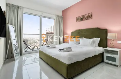 شقة - غرفة نوم - 2 حمامات للايجار في AG برج - الخليج التجاري - دبي
