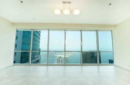 Full Floor - 3 Bedrooms - 4 Bathrooms for rent in Al Fattan Marine Tower - Al Fattan Marine Towers - Jumeirah Beach Residence - Dubai