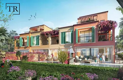Townhouse - 4 Bedrooms - 4 Bathrooms for sale in Nice - Damac Lagoons - Dubai