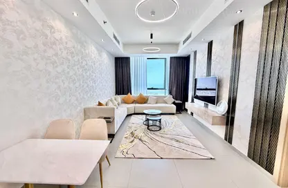 Apartment - 1 Bedroom - 2 Bathrooms for rent in La Plage Tower - Al Mamzar - Sharjah - Sharjah