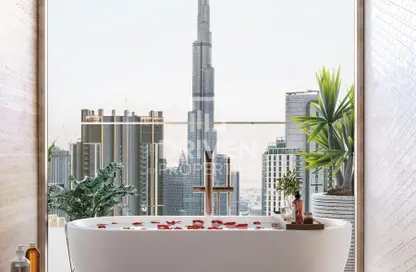 شقة - 4 غرف نوم - 5 حمامات للبيع في اكسكوزيت ليفينج ريزيدنسز - برج خليفة - وسط مدينة دبي - دبي