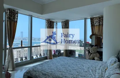 Apartment - 3 Bedrooms - 4 Bathrooms for rent in Ocean Heights - Dubai Marina - Dubai