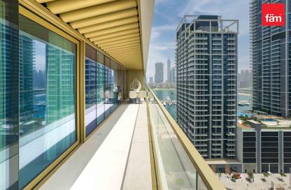 شقة - 3 غرف نوم - 3 حمامات للايجار في برج Palace Beach ريزيدنس 1 - بالاس بيتش ريزيدنس - إعمار بيتشفرونت - دبي هاربور - دبي