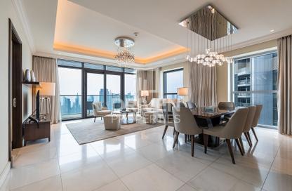 Penthouse - 3 Bedrooms - 4 Bathrooms for rent in The Address Residence Fountain Views 2 - The Address Residence Fountain Views - Downtown Dubai - Dubai