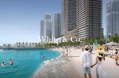 Apartment - 1 Bedroom - 1 Bathroom for sale in Seapoint Tower 2 - Seapoint - EMAAR Beachfront - Dubai Harbour - Dubai