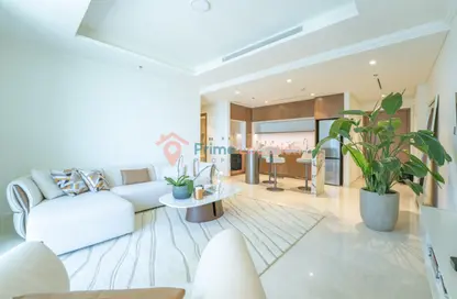 Apartment - 1 Bedroom - 1 Bathroom for rent in Palace Beach Residence Tower 1 - Palace Beach Residence - EMAAR Beachfront - Dubai Harbour - Dubai