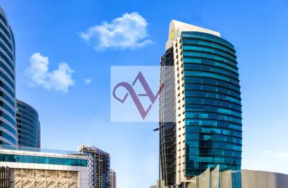 مكتب - غرفة نوم - 1 حمام للايجار في B2B  برج - الخليج التجاري - دبي