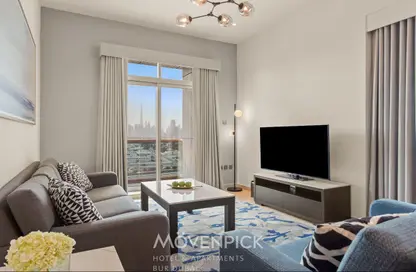 Apartment - 1 Bedroom - 2 Bathrooms for rent in Movenpick Hotel  and  Apartments Bur Dubai - Oud Metha - Bur Dubai - Dubai