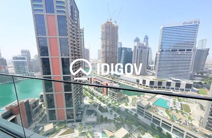 Apartment - Studio - 1 for rent in Peninsula Four - Peninsula - Business Bay - Dubai