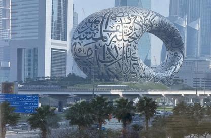 Office Space - Studio - 2 Bathrooms for rent in Ascott Park Place - Sheikh Zayed Road - Dubai