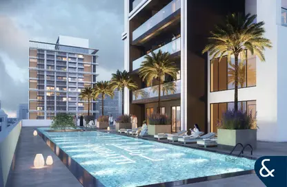 شقة - غرفة نوم - 2 حمامات للايجار في بنغاطي هاوس - الضاحية 10 - قرية جميرا الدائرية - دبي